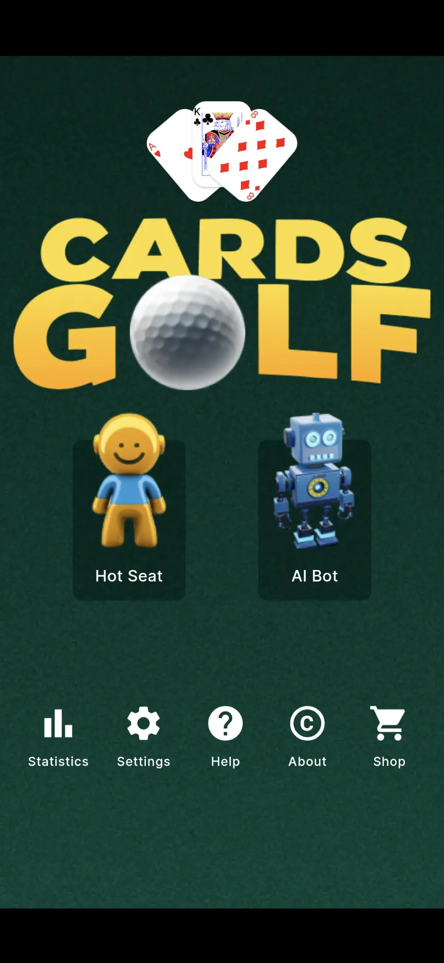 Cards Golf Screenshot 1