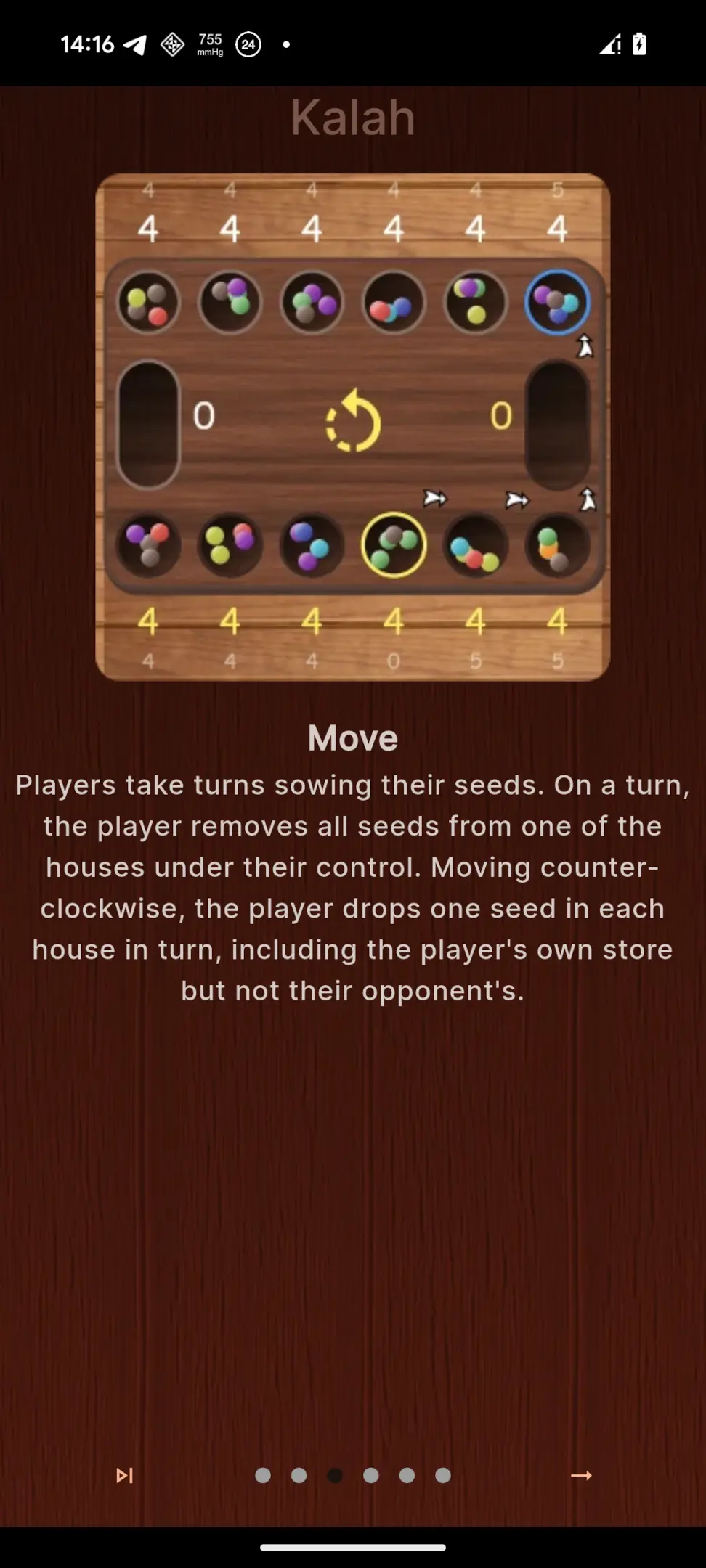 Mancala Screenshot 2